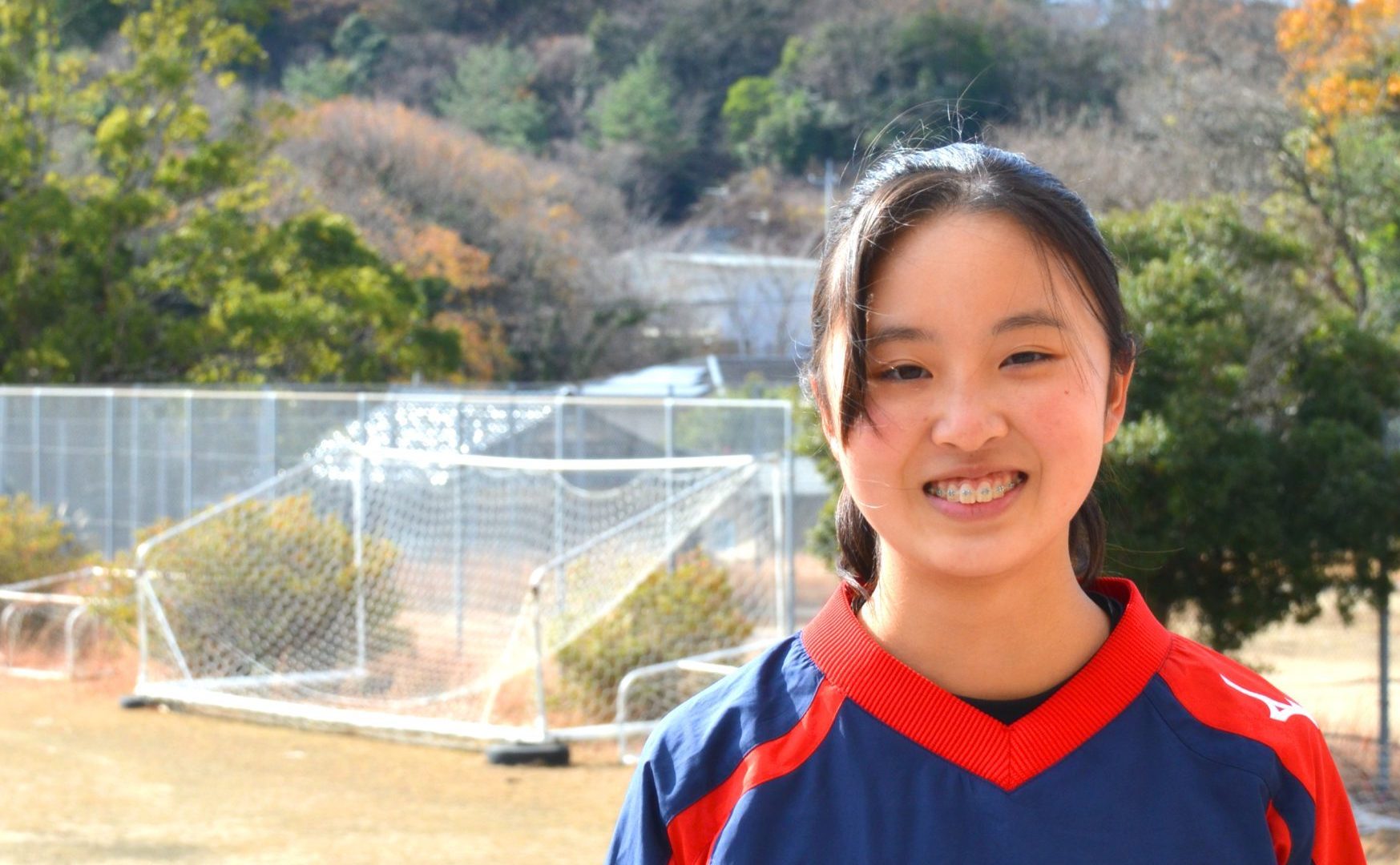 勉強も部活も本気！倉垣　美麗宇部市立厚南中学校